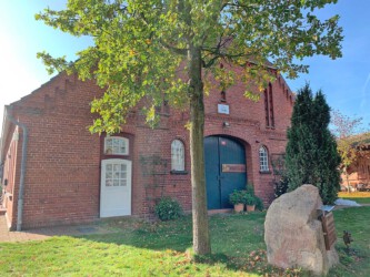 Der Haupthaus Giebel von der Nordseite